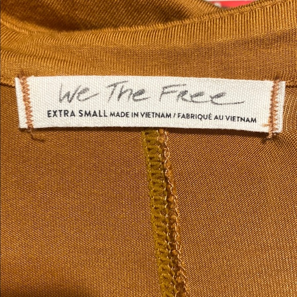 We The Free Brown Blouse - Picture 2 of 3